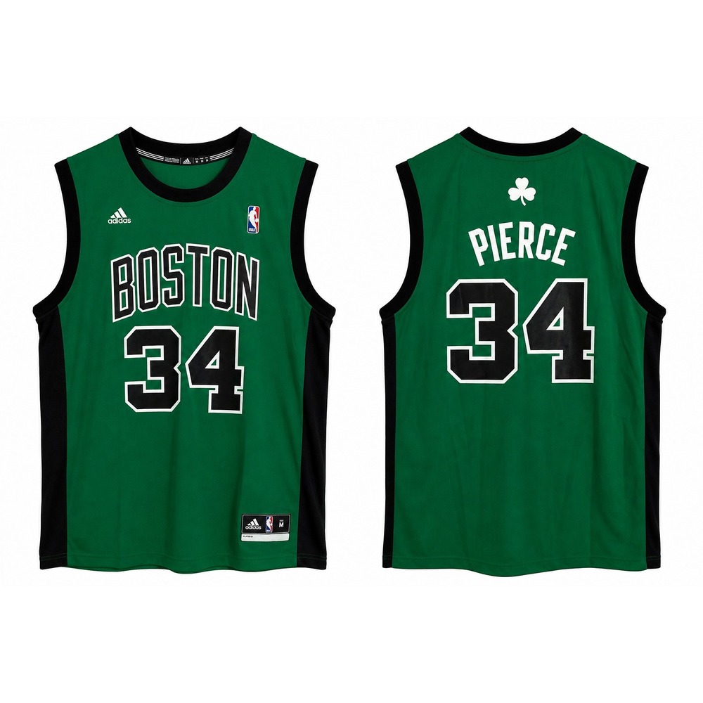 Adidas Boston Celtics Paul Pierce Basketball Jersey Mens Size M NBA #34